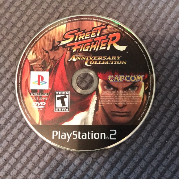 Street Fighter Anniversary Collection Playstation 2 Game - Picture 1 of 4